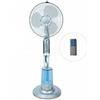 Generico Ventilatore elettrico a piantana con 3 velocità, telecomando, timer, nebulizzatore, diametro pale 40