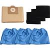 Generic Kit di accessori per aspirapolvere Einhell serie TC-VC 1800, 3 filtri in schiuma, 3 coperture in tessuto, 5 sacchetti per la polvere, compatibile con TC-VC 1820/TC-VC 1820 SA/TC-VC 1815