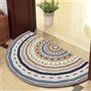 Guest Ruyunlai Tappeto Tappeti Zerbino Zerbini Tappetino Ingresso Interno Da Stuoie Per Entrata Casa Esterno Simpatico Grandi Personalizzati cerchio marrone 50x80cm