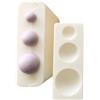 Asukohu Polimeri Argilla Bead Mold Strumenti per la Creazione Uniforme Perline Rotonde Personalizzabili Gioielli Orecchio Accessori Cutter Bead Roller Tool