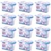 Generico SET 12 vaschette 400 ml assorbi umidità profumate OCEAN anti odore deumidificatore sali per bagno cucina camper caravan roulotte ripostiglio dispensa armadio