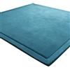 LEHOUR Tappeto di Velluto Corallo Ispessimento Coperta strisciante Tappeto Morbido Tatami Tappetino Antiscivolo (Blu, 200 * 220CM)