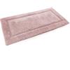 Generico Tappeto bagno in puro cotone con antiscivolo PHP Art. RING Col. FRAGOLA, 60x120