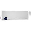 Echos Termoventilatore da Parete | Timer 12h | 2000 Watt | A risparmio energetico | Telecomando | Elemento riscaldante in ceramica | Mini riscaldatore | 2 livelli di potenza | Riscaldatore a raggi |