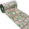 emmevi Tappeto Cucina Casa Shabby Chic Passatoia Bordata Antiscivolo Mod.CHALET VIP Dis.16 54X140 VERDE