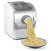 Klarstein Pastamania Nudelmaschine Elektrisch - 260 W Vollautomatische Pastamaschine mit 7 Aufsätzen, 500 g Kapazität, Leise (60 dB), LED-Anzeige, Weiß