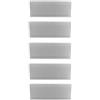 CobydA Filtro HEPA for aspirapolvere robot da 10/5 pezzi. Compatibile con Medion MD 19100. Pezzi di ricambio for aspirapolvere robot. Accessori di ricambio HEPA. (Color : 5pcs)