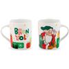 Generico Mug 7 nani natale Brontolo in porcellana decorata cc 340