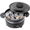 Stöckli STOCKLI CUOCI CHATAGNE ELETTRICA CON PIASTRE CREPES Marronimax 25 cm