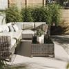 Interiyou Tappeto da esterno resistente alle intemperie Lome - 200x300 cm Bianco - Motivo geometrico - Solido ai raggi UV per esterni: balcone, terrazza, giardino o cucina - Tessuto piatto