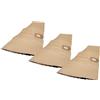 vhbw 30x sacchetto compatibile con Euroclean Panther UZ 920 / UZ920, 93, 930 S aspirapolvere - carta, 95,5cm x 17cm color sabbia