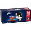 Felix Le Ghiottonerie in Gelatina 44x85g Pacco Misto