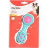 Camon Gioco Osso con palline in TPR con squeaker 16 cm