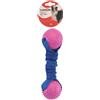 Camon Gioco per Cani Manubrio con Due Palline in TPR con Punte Cane 20cm