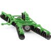 siku 2071, Erpice a dischi, 1:32, Metallo/Plastica, Verde/Nero, Bracci Pieghevoli con Dischi Mobili, Pneumatici Gommati, Modello Giocattolo Compatibile con gli Attacchi per Rimorchio dei Trattori 1:32