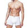 PRIMAL Boxer Uomo - Slip Uomo Offerta 4 Pezzi in Cotone Elasticizzato Taglie Maxi CONFORMATO (4 Boxer Bianchi, 3XL)