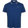 Ben Sherman Polo da uomo con punta firmata taglie forti, Denim Twilight, 4XL