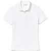 Lacoste PF5462 Polo, Blanc, 38 Donna
