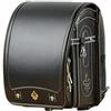 Star-Wind Randoseru Ransel zaino automatico blocco borse scuola giapponese per studenti delle scuole elementari per ragazzi e ragazze, nero* giallo, giapponese