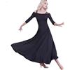 WXJY Standard Sala da ballo Abiti da ballo da donna Valzer Abbigliamento da ballo Tango Vestito da usura moderna per prestazioni professionali