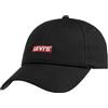 Levi's LEVIS FOOTWEAR AND ACCESSORIES cap - Baby Tab Logo, Copricapo Unisex, Regular Black, Un