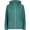 CMP Donna Hoodie Rain giacca, agave, L