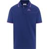 Kappa - Polo, Uomo, Blu, Cotone, Sportivo, Logo Flu, Taglia: M