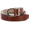Calvin Klein Pelle cintura CK Must CK Loop Belt 25mm W115 Cognac marrone