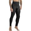 SOLIDEA Calzamaglia Lunga Micromassagiante da Uomo Panty Plus | Ideali per Lo Sport (Nero, S)