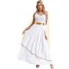Miaeowve Dea Romana Del Carnevale Antico Costume Da Donna Afrodite Vestito Festlcihes Greco Venere Toga Vestito Greco Costume Carnevale Costume Fancy Spumante S