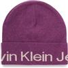 Calvin Klein Berretto Logo Beanie Amaranth Porpora