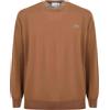 Lacoste Pullover Uomo Marrone Chiaro AH3225 Taglia L