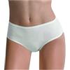 Cotonella 9 Pezzi Slip Donna L'Altra 3488 Midi in Cotone Bielastico, Bianco 2/S