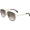 Beckham DAVID BECKHAM DB 7068/G/S Occhiali da sole da uomo Oro e Grigio