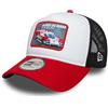 New Era A-Frame Mesh Trucker Cap 24 Hours of Le Mans rosso - Taglia unica