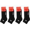 Kappa 6 | 12 paia calzini sportivi corti alla caviglia in cotone uomo donna, COLORE NERO taglie assortite dalla 36 alla 47 (IT, Numero, 42, 44, Regular, Regular, 12 PAIA NERO)