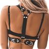 RABNZHDEO 2 pezzi Donne complete Sexy Imbracatura Cintura biancheria intima in Pelle Donne Set Lingerie Sexy Costume Giarrettiera Cintura Sesso Accessori(Bra Harness)