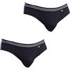 DIM Pack-2 Slips Tessuto Traspirante Cotton Streech D6577 Uomo Design Comodo e Cool per Uomo