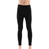 YOUCAI Uomo Tinta Unita Caldo Calzamaglia Pantaloni Termici della Biancheria Intima l'inverno Foderato in Pile Pantaloni Leggings Taglie Forti Grigio Scuro 6XL