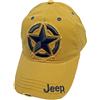 Jeep Cappello a stella 3D invecchiato, Grano, taglia unica