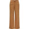 ONLY Onlina Life MW STR Faux Suede Pant Pnt, Nuthatch, (S) W x 32L Donna