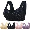 REINNAT Fiona, reggiseno per anziani, comodo e comodo, con bottoni anteriori, con bottoni frontali, 2 pezzi-A., 50