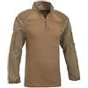 Defcon 5 Combat Shirt con Protezioni nelle Braccia (Medium, Coyote Tan)