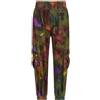 DEHA - Pantalone Allover Corduroy Cargo Pants in Cotone, Multicolore (XS)