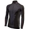 SIXS Maglia Termica Antivento con Cerniera SIX2 Nera Rossa Taglia XL
