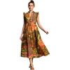 Iconique Vestito Lungo Ivana IC25-101 Multicolore M