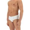 CAGI 6 SLIP MIDI UOMO SPORT MUTANDA CAGI ART 1291 100% COTONE BIANCO TG: 4 5 6 7 8 (6)