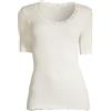 Oscalito 3414-12 Women's Champagne Wool Short Sleeve Top XLarge