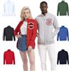Ristohouse Felpa/Giacca Full Zip Personalizzata con Ricamo Nome o Logo Aziendale - 280 g/m², 50% Cotone 50% Poliestere, Unisex, Divisa da Lavoro, Vari Colori e Taglie (RICAMO)
