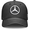 Mercedes AMG Petronas Formula One Team - Cappellino Team Lewis Hamilton 2023 da Bambino - Nero - Taglia Unica